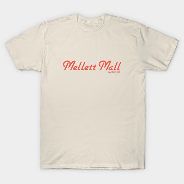 Mellett Mall Canton Ohio T-Shirt by Turboglyde